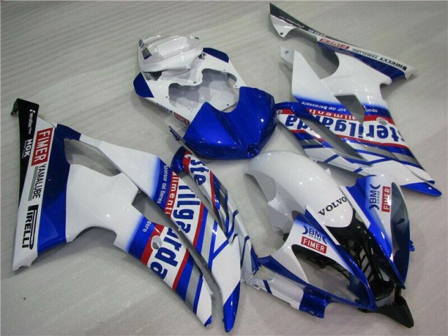 Blanc Bleu Sterilgarda Volvo Carénage Yamaha R6 08-16 Blanc Bleu Sterilgarda Volvo Carénage Yamaha R6 08-16