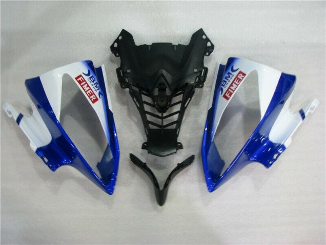 Blanc Bleu Sterilgarda Volvo Carénage Yamaha R6 08-16 Blanc Bleu Sterilgarda Volvo Carénage Yamaha R6 08-16