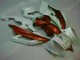 Blanc Brun Carénage Yamaha R6 06-07 Blanc Brun Carénage Yamaha R6 06-07