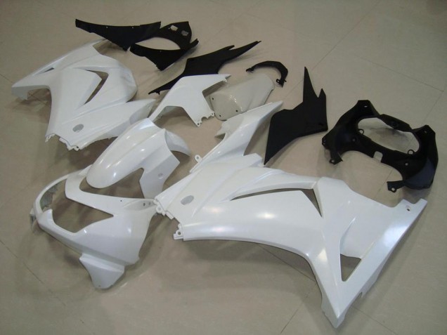 Blanc Carénage Kawasaki ZX 250R 08-12 Blanc Carénage Kawasaki ZX 250R 08-12