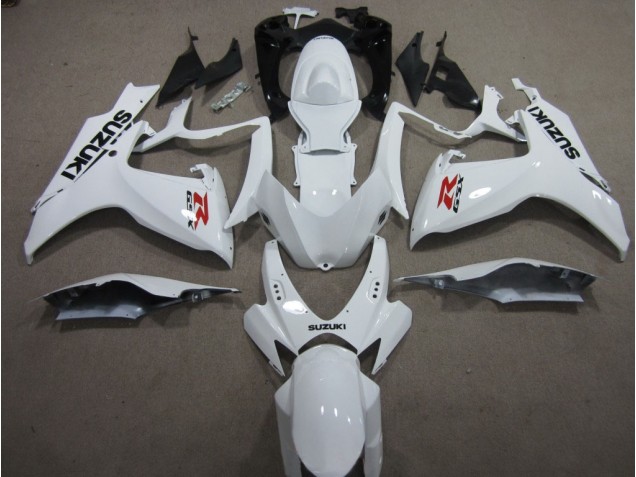 Blanc Carénage Suzuki GSXR 600 K6 06-07 Blanc Carénage Suzuki GSXR 600 K6 06-07