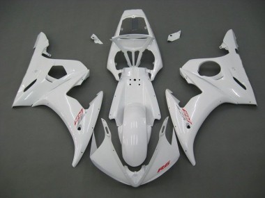 Blanc Carénage Yamaha R6 03-05