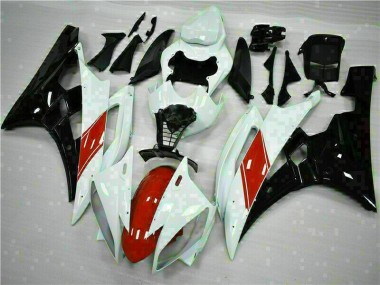 Blanc Carénage Yamaha R6 06-07