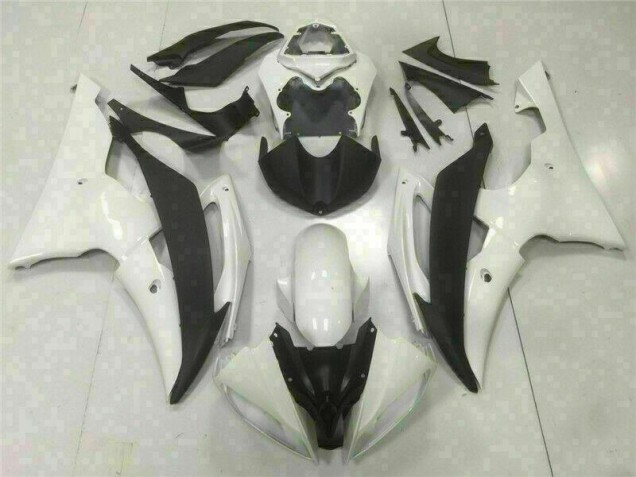 Blanc Carénage Yamaha R6 08-16