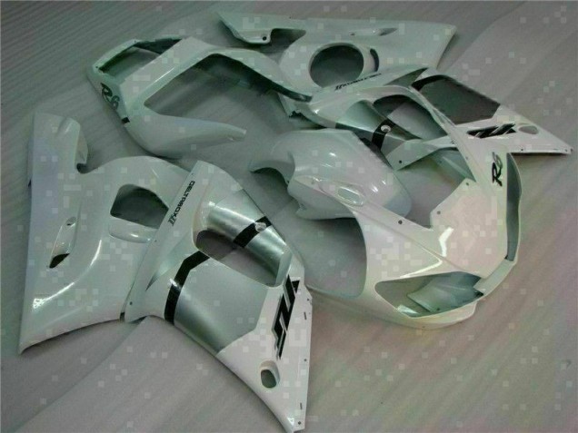 Blanc Carénage Yamaha R6 98-02 Blanc Carénage Yamaha R6 98-02