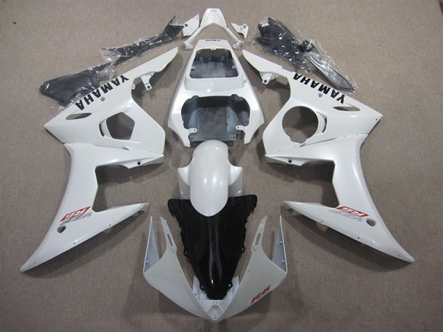 Blanc Carénages Yamaha R6 03-05 Blanc Carénages Yamaha R6 03-05