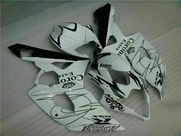 Blanc Carrosserie Suzuki GSXR 1000 K5 05-06 Blanc Carrosserie Suzuki GSXR 1000 K5 05-06