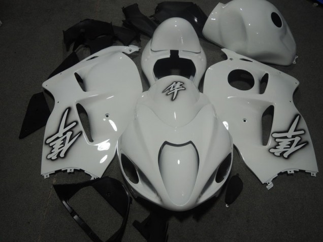 Blanc Carrosserie Suzuki GSXR 1300 Hayabusa 96-07 Blanc Carrosserie Suzuki GSXR 1300 Hayabusa 96-07