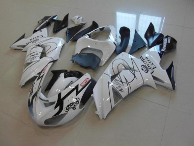 Blanc Corona Carénage Kawasaki ZX10R 06-07