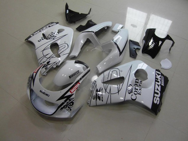 Blanc Corona Carénage Suzuki GSXR 600 96-00 Blanc Corona Carénage Suzuki GSXR 600 96-00