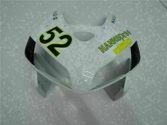 Blanc Jaune Vert 52 Carénage Honda CBR 600 RR 05-06 Blanc Jaune Vert 52 Carénage Honda CBR 600 RR 05-06