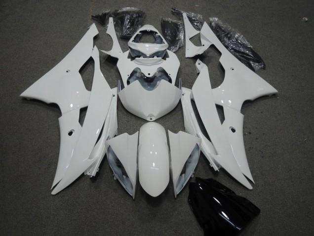 Blanc Kit Carénages & Plastique Yamaha R6 08-16