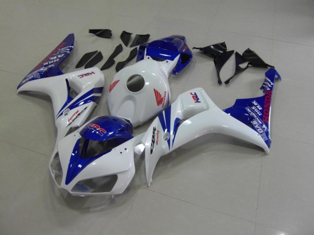 Blanc Nacré Bleu Carénage Honda CBR 1000 RR 06-07 Blanc Nacré Bleu Carénage Honda CBR 1000 RR 06-07