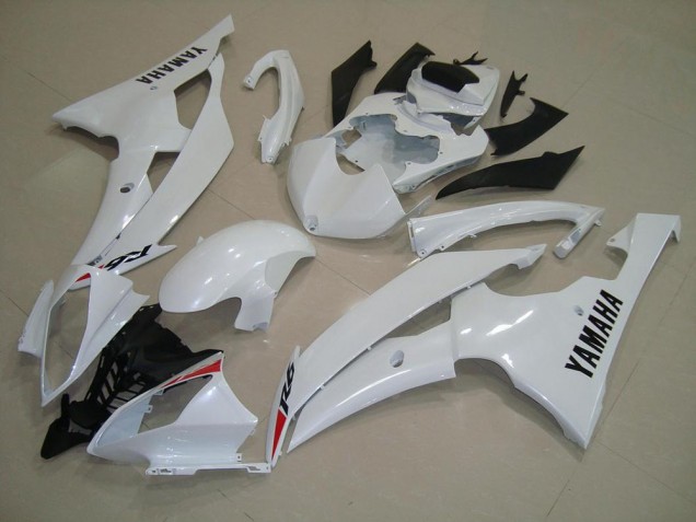 Blanc Nacré Carrosserie Yamaha R6 08-16 Blanc Nacré Carrosserie Yamaha R6 08-16