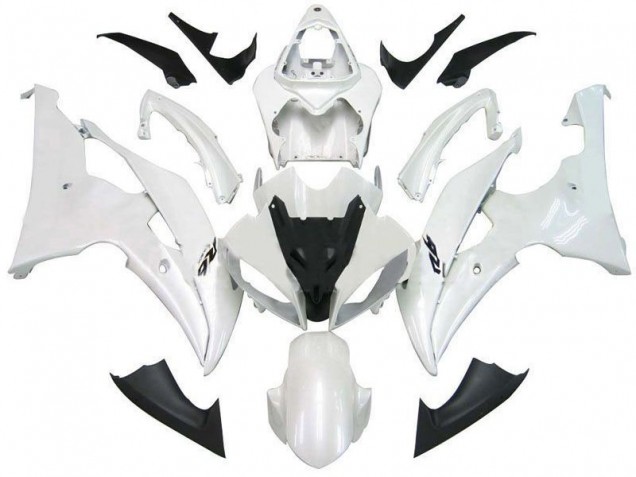 Blanc Nacré R6 Carénage Yamaha R6 08-16 Blanc Nacré R6 Carénage Yamaha R6 08-16