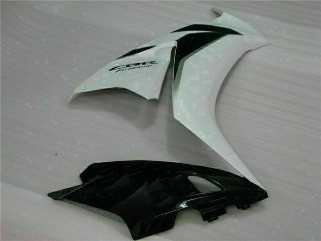 Blanc Noir Carénage Honda CBR 1000 RR 12-16 Blanc Noir Carénage Honda CBR 1000 RR 12-16