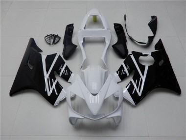 Blanc Noir Carénage Honda CBR 600 F4i 01-03