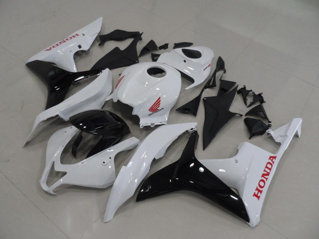 Blanc Noir Carénage Honda CBR 600 RR 07-08 Blanc Noir Carénage Honda CBR 600 RR 07-08