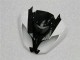 Blanc Noir Carénage Kawasaki ZX6R 09-12 Blanc Noir Carénage Kawasaki ZX6R 09-12
