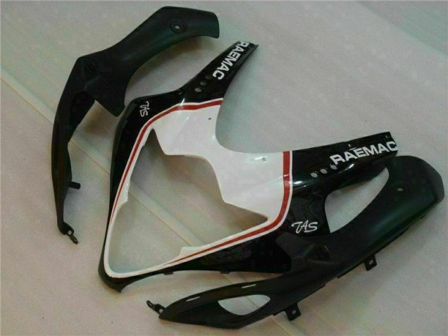 Blanc Noir Carénage Suzuki GSXR 1000 K5 05-06 Blanc Noir Carénage Suzuki GSXR 1000 K5 05-06