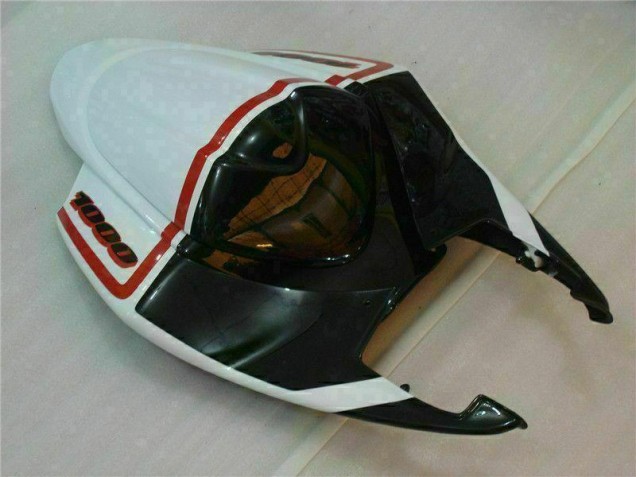 Blanc Noir Carénage Suzuki GSXR 1000 K5 05-06 Blanc Noir Carénage Suzuki GSXR 1000 K5 05-06