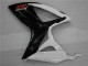 Blanc Noir Carénage Suzuki GSXR 600 / 750 K6 06-07 Blanc Noir Carénage Suzuki GSXR 600 / 750 K6 06-07