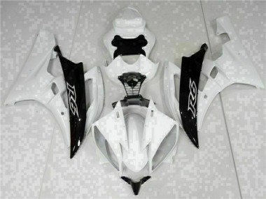 Blanc Noir Carénage Yamaha R6 06-07