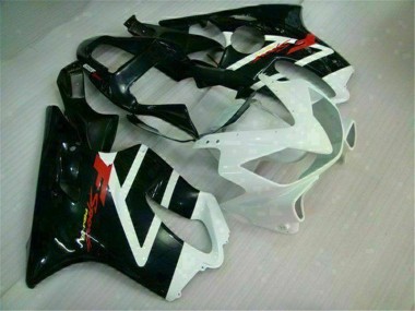 Blanc Noir Carénages Honda CBR 600 F4i 01-03