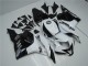 Blanc Noir Carénages Honda CBR 600 RR 09-12 Blanc Noir Carénages Honda CBR 600 RR 09-12