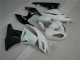 Blanc Noir Carénages Kawasaki ZX6R 09-12 Blanc Noir Carénages Kawasaki ZX6R 09-12
