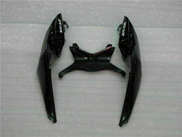Blanc Noir Carénages Kawasaki ZX6R 09-12 Blanc Noir Carénages Kawasaki ZX6R 09-12