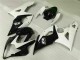 Blanc Noir Carénages Suzuki GSXR 1000 K5 05-06 Blanc Noir Carénages Suzuki GSXR 1000 K5 05-06