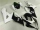 Blanc Noir Carénages Suzuki GSXR 1000 K5 05-06 Blanc Noir Carénages Suzuki GSXR 1000 K5 05-06