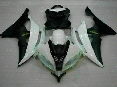 Blanc Noir Carénages Yamaha R6 08-16