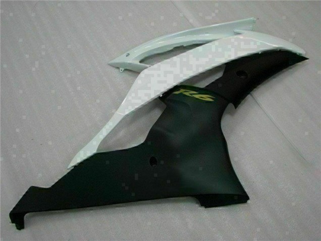 Blanc Noir Carénages Yamaha R6 08-16 Blanc Noir Carénages Yamaha R6 08-16