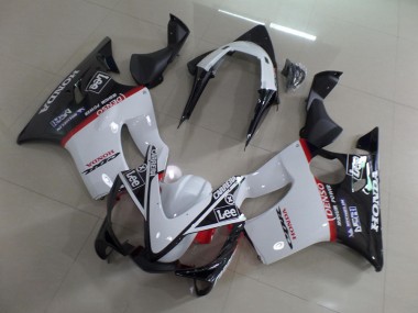 Blanc Noir Carrera Lee Carénage Honda CBR 600 F4i 01-03