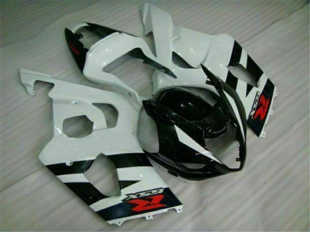 Blanc Noir Carrosserie Suzuki GSXR 1000 K3 03-04 Blanc Noir Carrosserie Suzuki GSXR 1000 K3 03-04