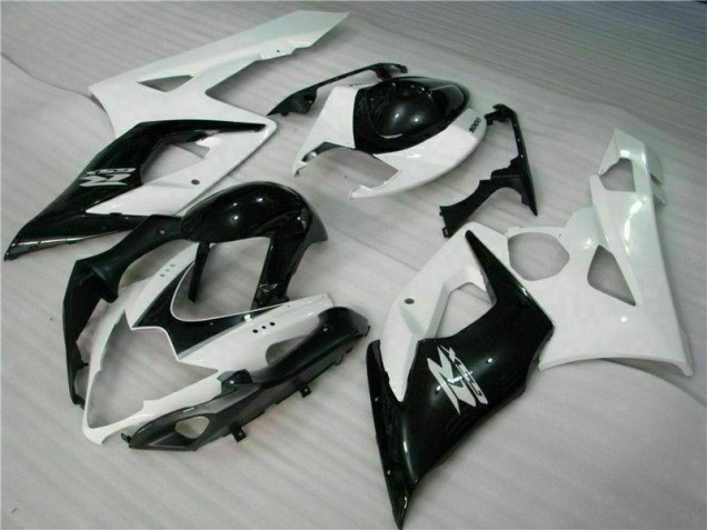 Blanc Noir Carrosserie Suzuki GSXR 1000 K5 05-06 Blanc Noir Carrosserie Suzuki GSXR 1000 K5 05-06