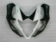 Blanc Noir Carrosserie Suzuki GSXR 1000 K5 05-06 Blanc Noir Carrosserie Suzuki GSXR 1000 K5 05-06
