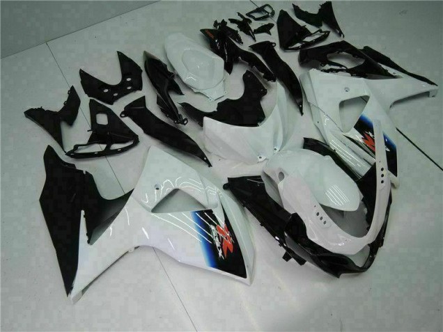 Blanc Noir Carrosserie Suzuki GSXR 1000 K9 09-16 Blanc Noir Carrosserie Suzuki GSXR 1000 K9 09-16