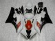 Blanc Noir Carrosserie Yamaha R6 06-07 Blanc Noir Carrosserie Yamaha R6 06-07