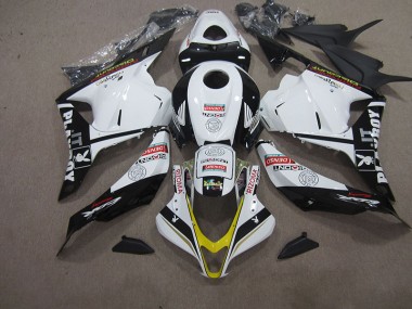Blanc Noir DENSO RIZOMA Carénage Honda CBR 600 RR 09-12
