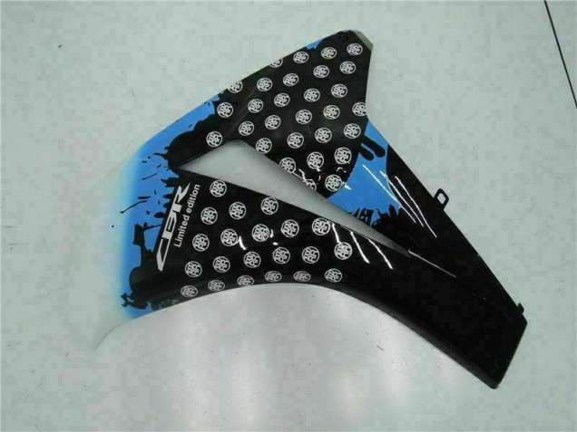 Blanc Noir Kit Carénages Complet Honda CBR 1000 RR 08-11 Blanc Noir Kit Carénages Complet Honda CBR 1000 RR 08-11