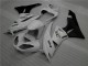 Blanc Noir Ninja Carénage Kawasaki ZX6R 09-12 Blanc Noir Ninja Carénage Kawasaki ZX6R 09-12