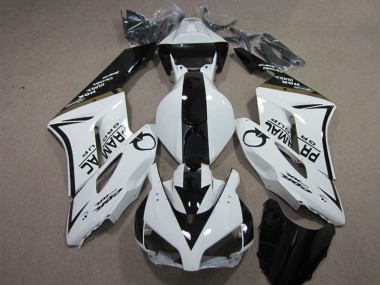 Blanc Noir PRAMAC Carénage Honda CBR 1000 RR 04-05