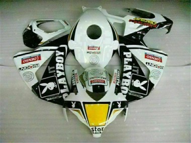 Blanc Noir Playboy Carénages Honda CBR 1000 RR 08-11