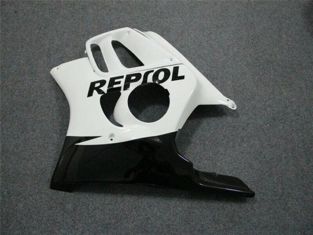Blanc Noir Repsol Carénage Honda CBR 600 F3 95-98 Blanc Noir Repsol Carénage Honda CBR 600 F3 95-98