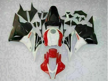 Blanc Noir Rouge Carénage Honda CBR 600 RR 09-12