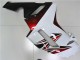 Blanc Noir Rouge Carénage Kawasaki ZX6R 07-08 Blanc Noir Rouge Carénage Kawasaki ZX6R 07-08
