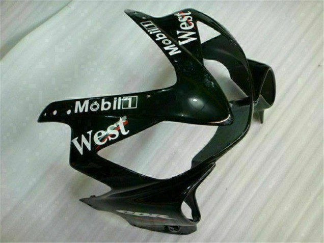 Blanc Noir West Carénage Honda CBR 600 F4i 01-03 Blanc Noir West Carénage Honda CBR 600 F4i 01-03